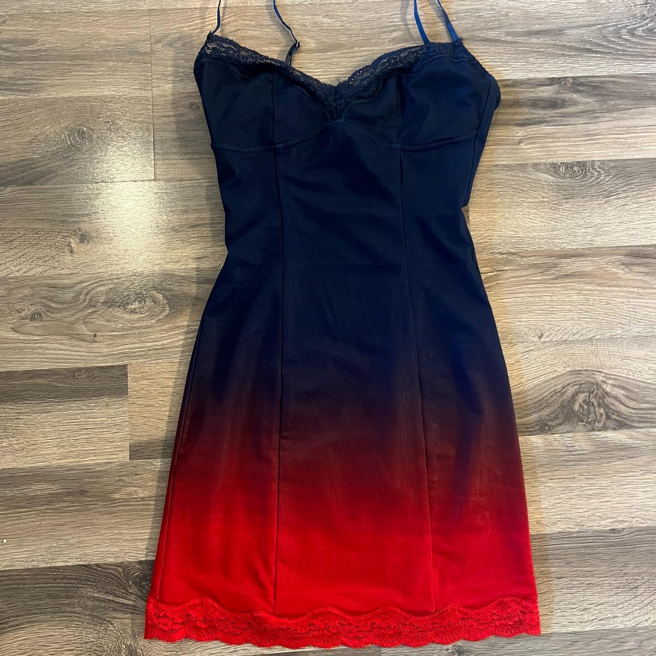 Ombré IAMGIA Gianna dress in navy to hot pink!!💘Only - Depop