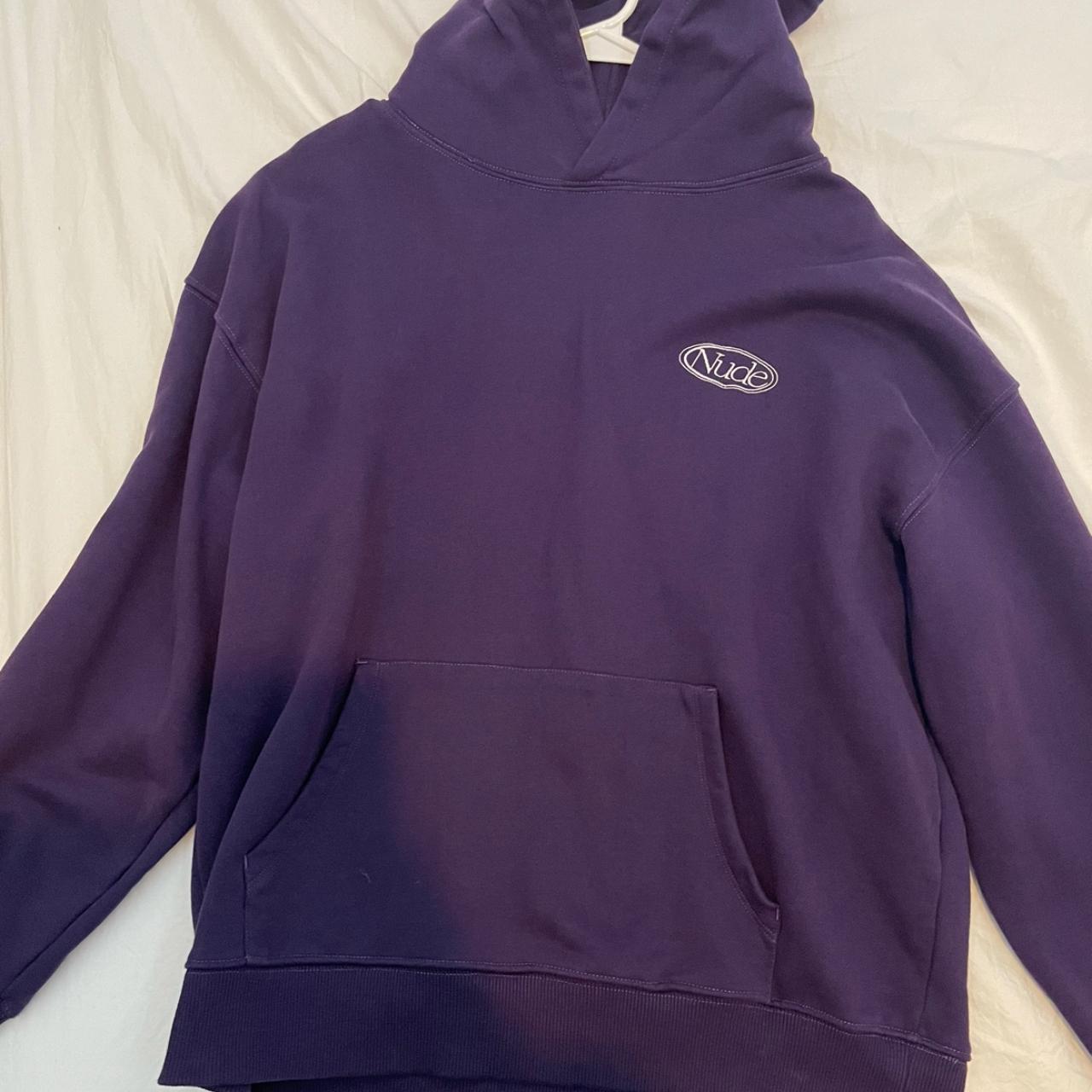 NUDE PROJECT MISFITS HOODIE PURPLE (BOXY FIT) - Depop