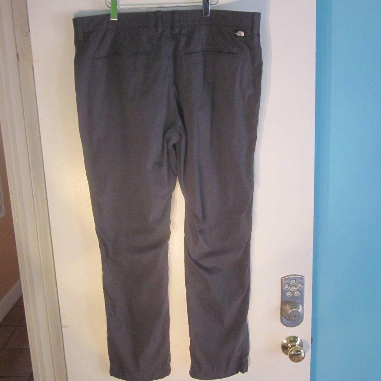 The North Face Mens Pants Size 38 Gray Cotton Nylon... - Depop