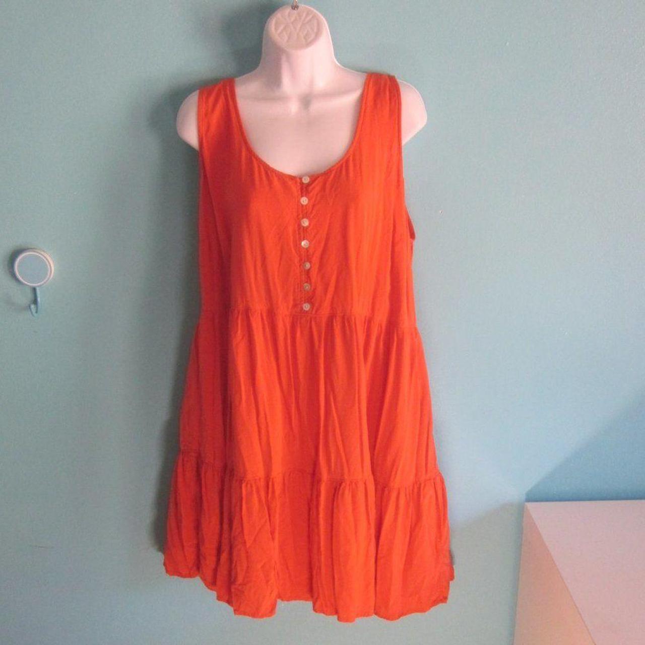 Forever 21 Women's Orange Dress (4)