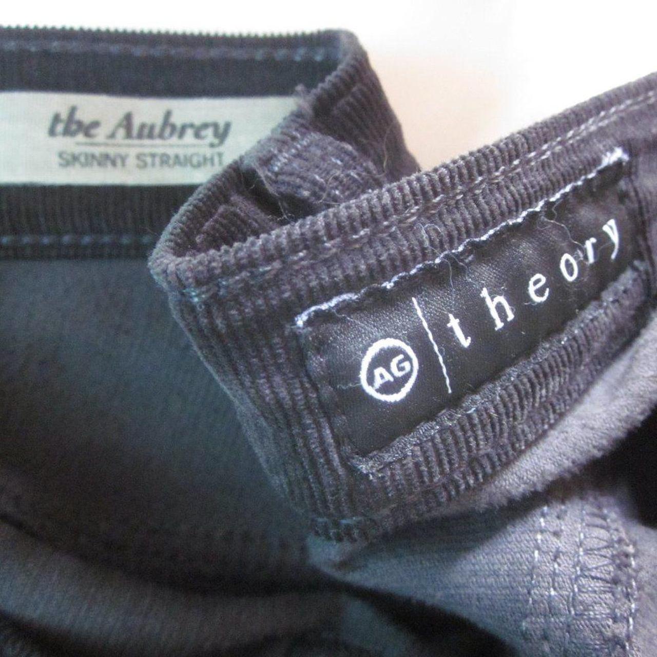 AG / Theory Corduroy Pants 27R Aubrey Skinny... - Depop