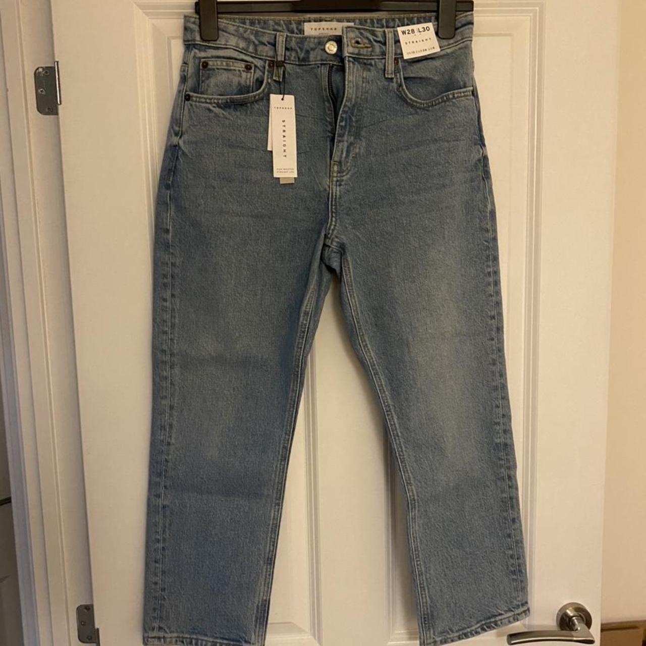 Topshop Straight Leg Jeans - Brand new with labels.... - Depop