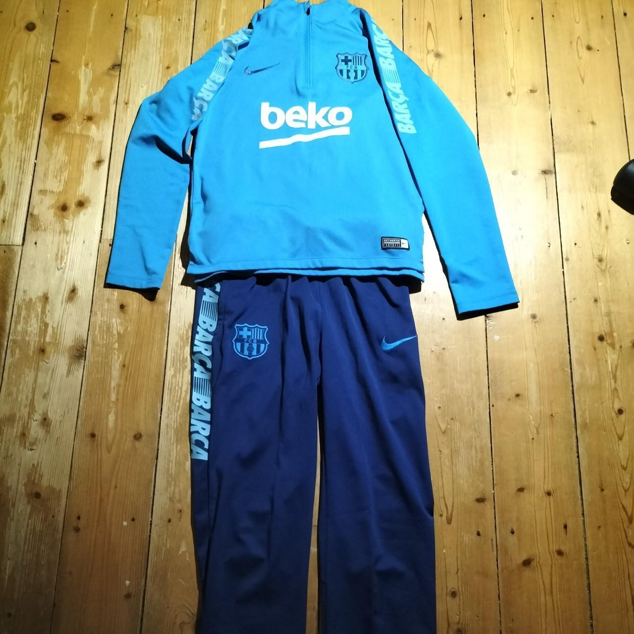 Nike Men's Blue Jumpsuit Depop