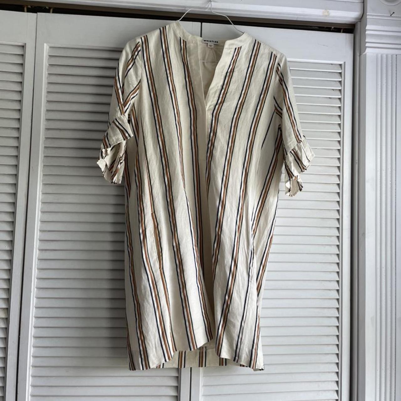 Product Image 3 - Whistles pinstripe shirt dress.

Stripes are