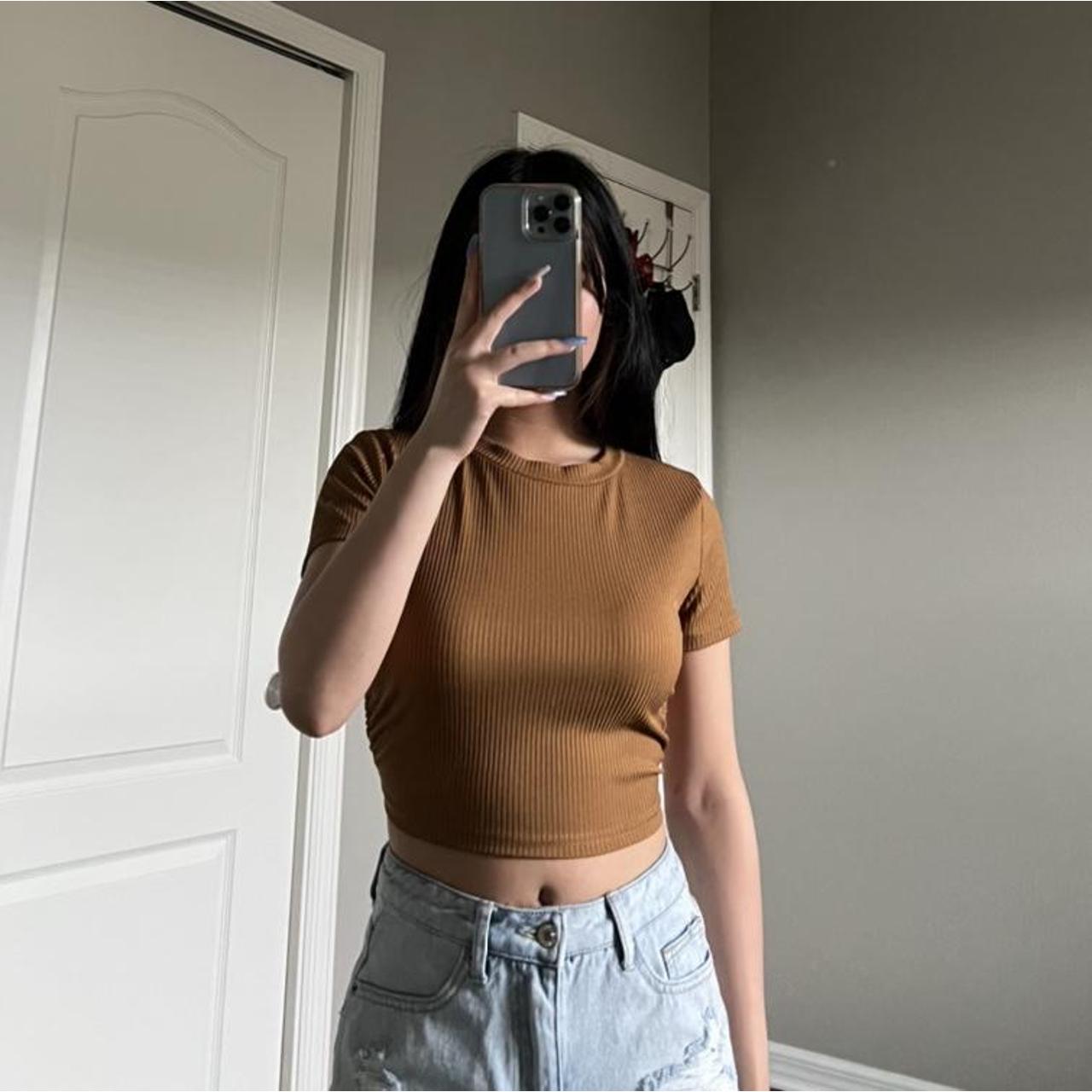 Top Marron Mujer Vesna Shirt Brown Princess Polly A Polly