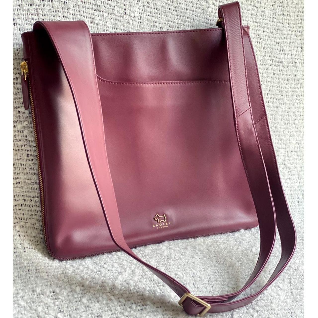 Radley maroon online bag