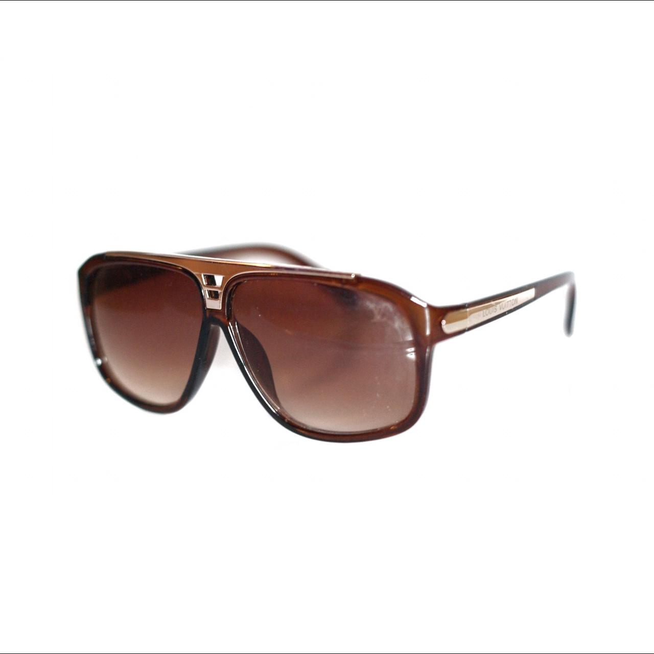 Genuine Louis Vuitton sunglasses. LV logo in the - Depop