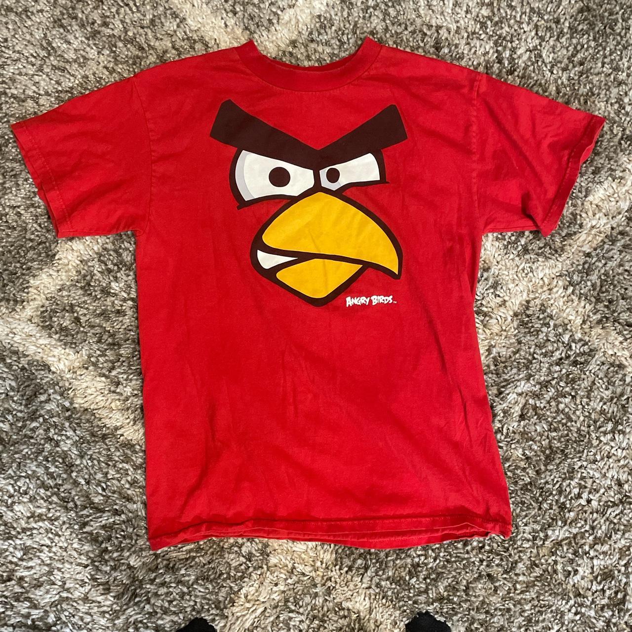 5sun Y2K Angry birds Size medium shirt... - Depop