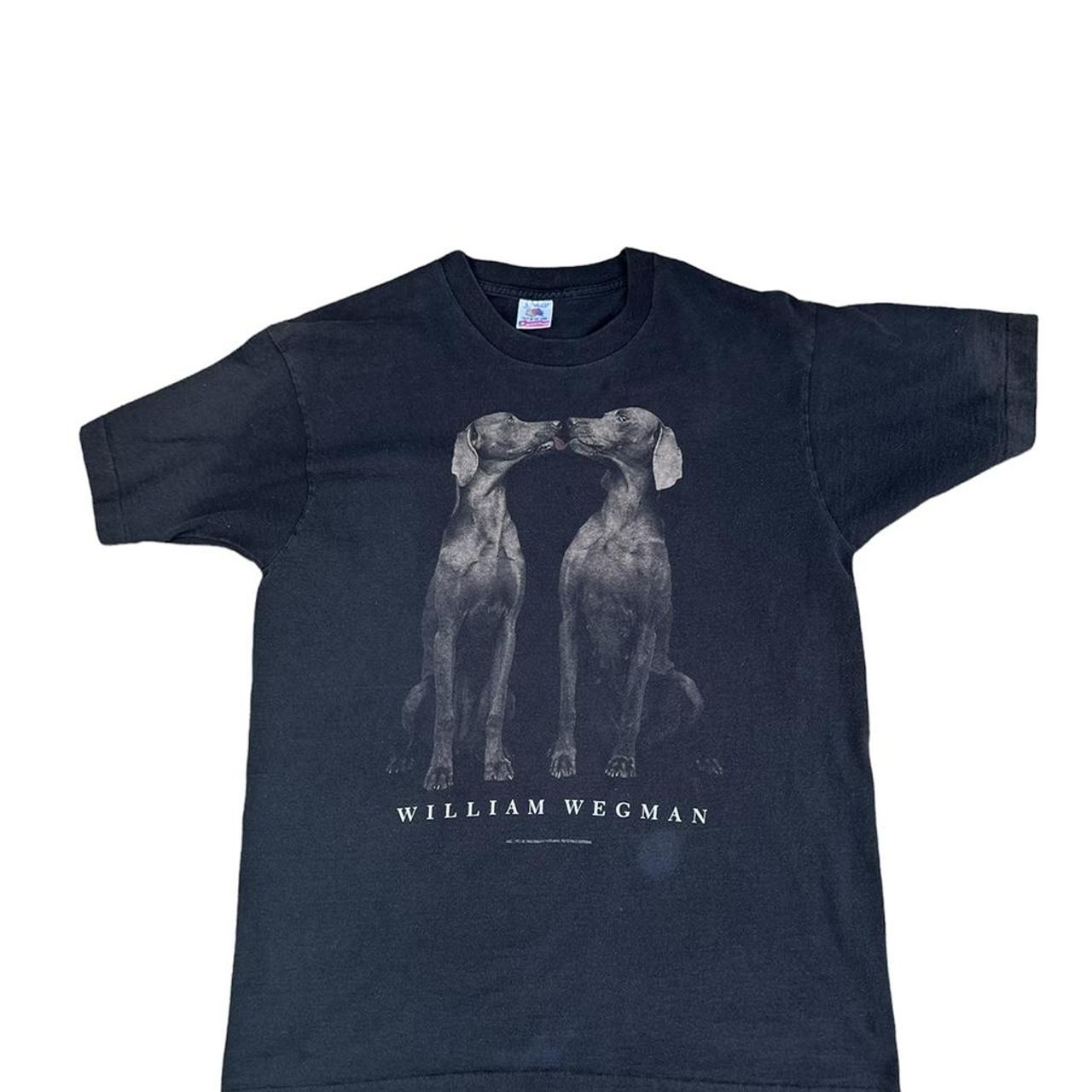 Vintage 90s William Wegman art T-shirt , Dog shirt...