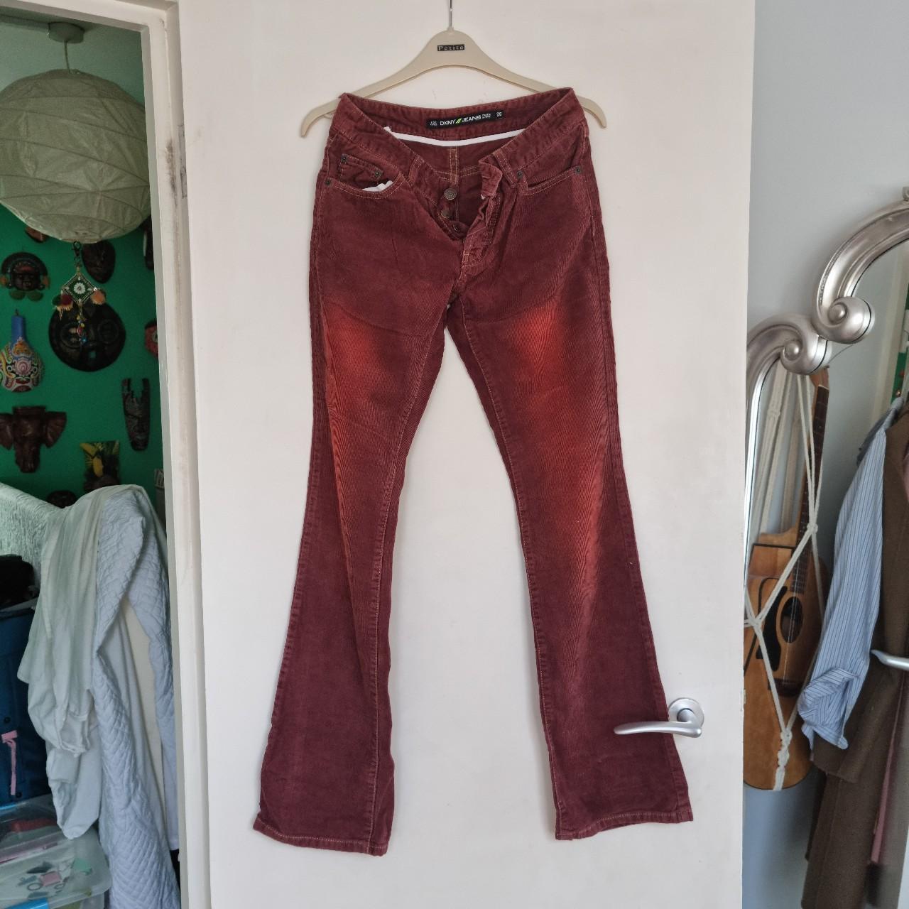 DKNY corduroy jeans purchased in the mid 90's. Only... - Depop