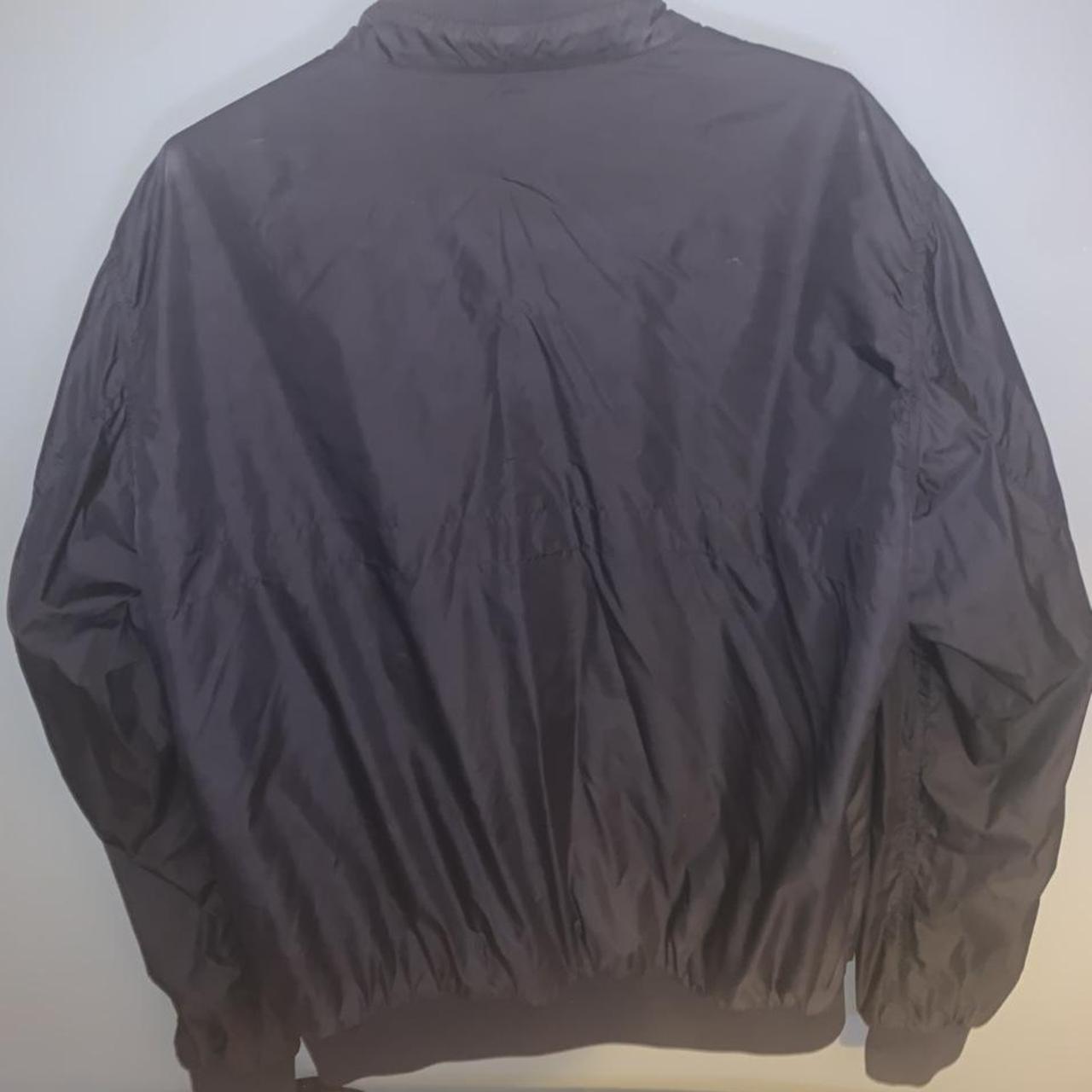 Mens black moncler jacket Size 4 medium 9/10... Depop