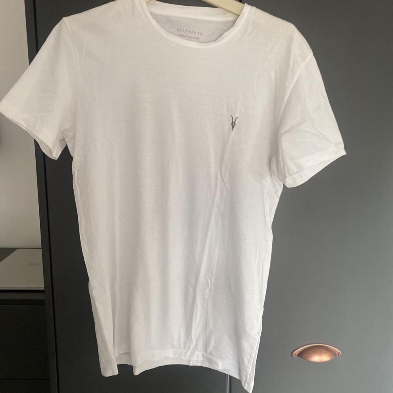 all saints white t shirt dress