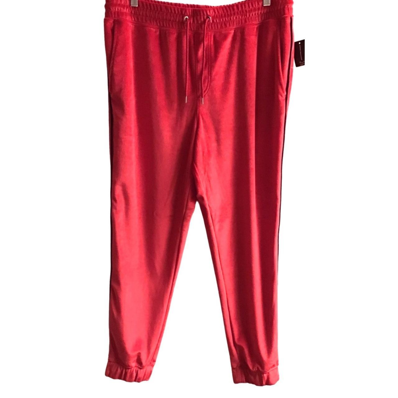 This RED Men's SWEATPANTS from I.N.C. are perfect... - Depop