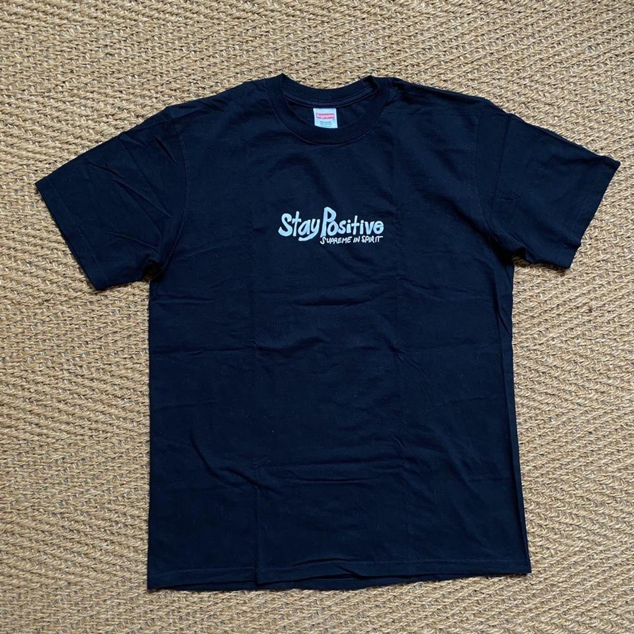 ★20AW WEEK1★Supreme Stay Positive Tee Supreme Stay Positive Tee (FW20) - $38