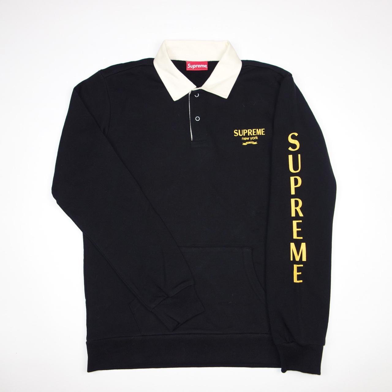 supreme rugby polo long sleeve