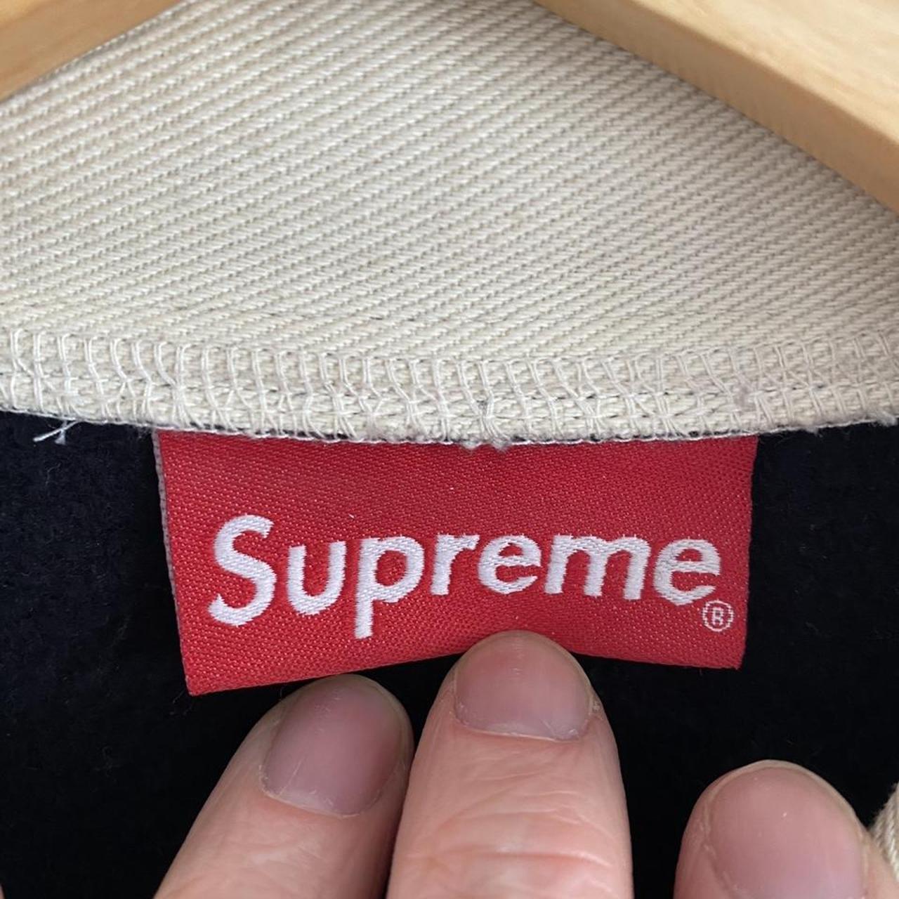 Supreme Long Sleeve Rugby Polo - Medium #supreme | Depop