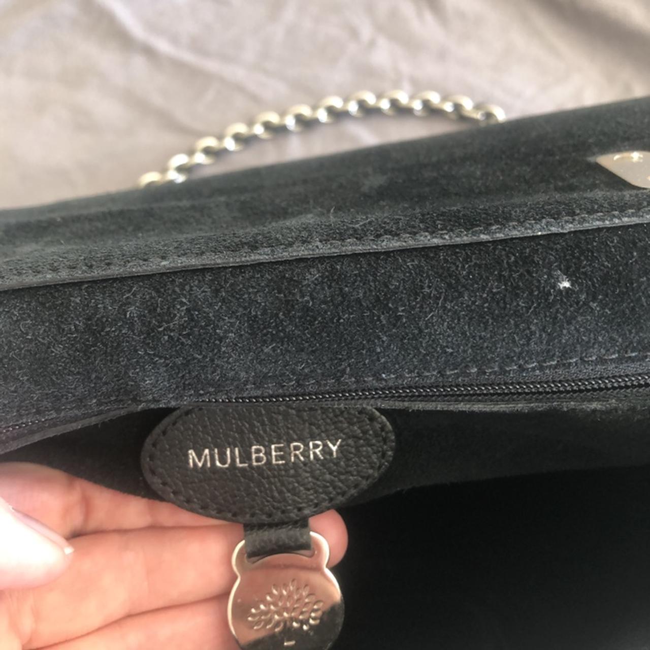 Dark Navy Mulberry Clutch bag! Only used a handful - Depop