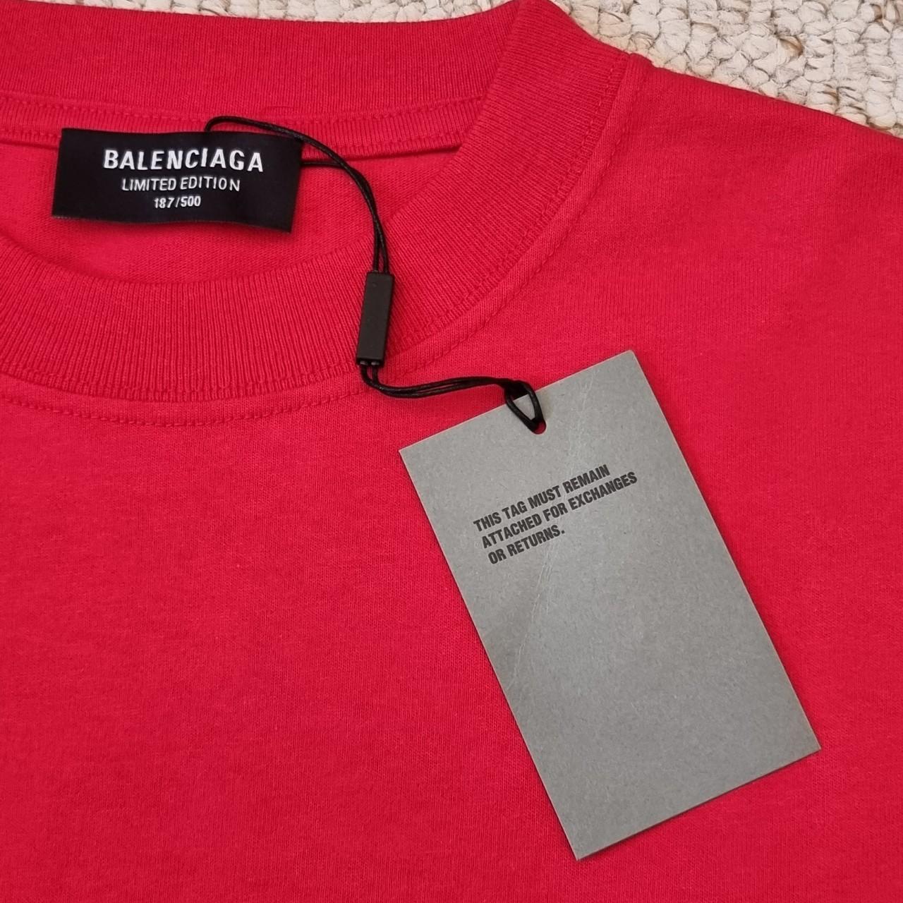 限定！ BALENCIAGA x FORTNITE Tシャツ  赤 Mサイズ 限定！ BALENCIAGA x FORTNITE Tシャツ 赤 Mサイズ (BALENCIAGA