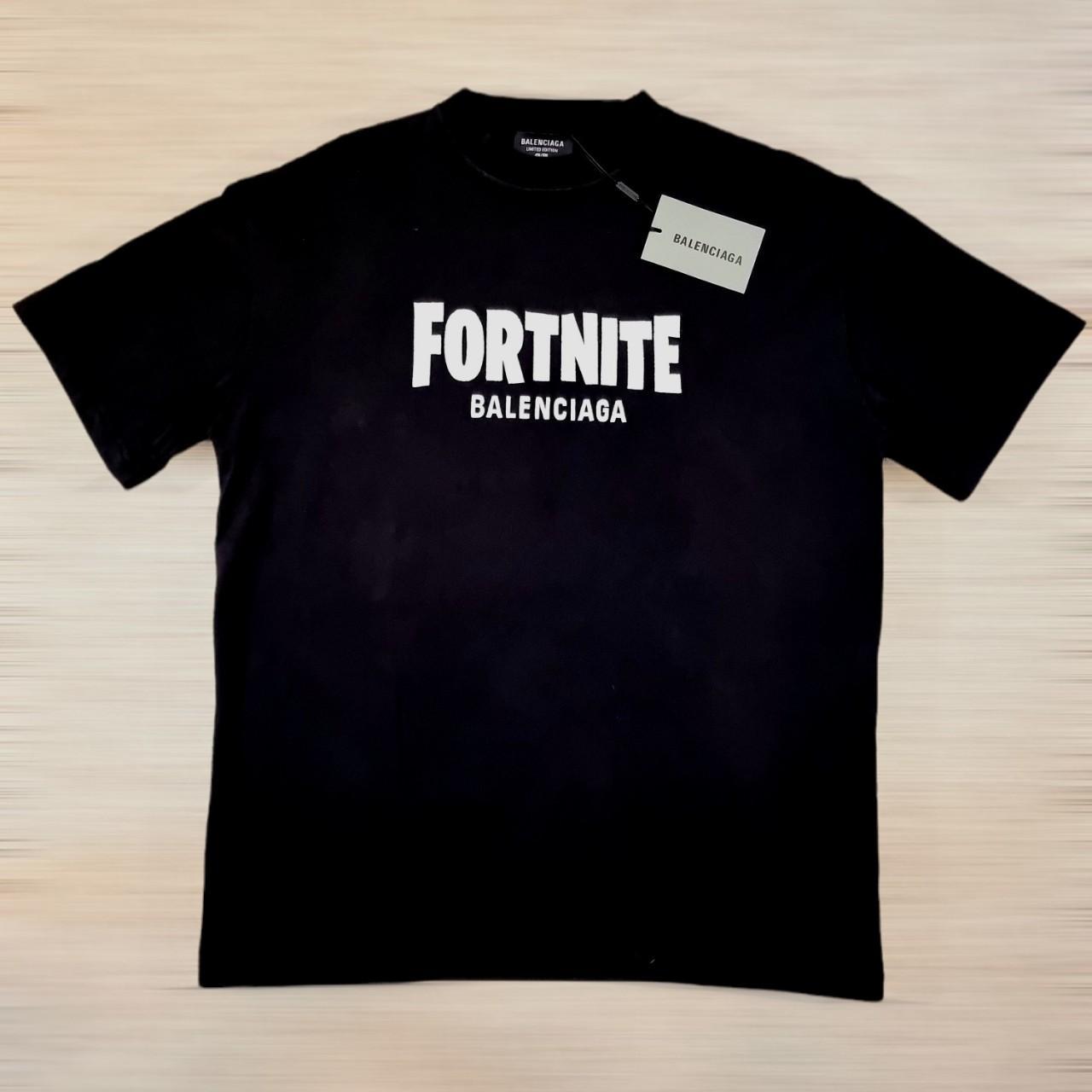 【即発】限定コラボ Balenciaga × Fortnite コットンTシャツ BK 新品未使用【BALENCIAGA】Fortnite コラボ Tシャツ XL - メルカリ
