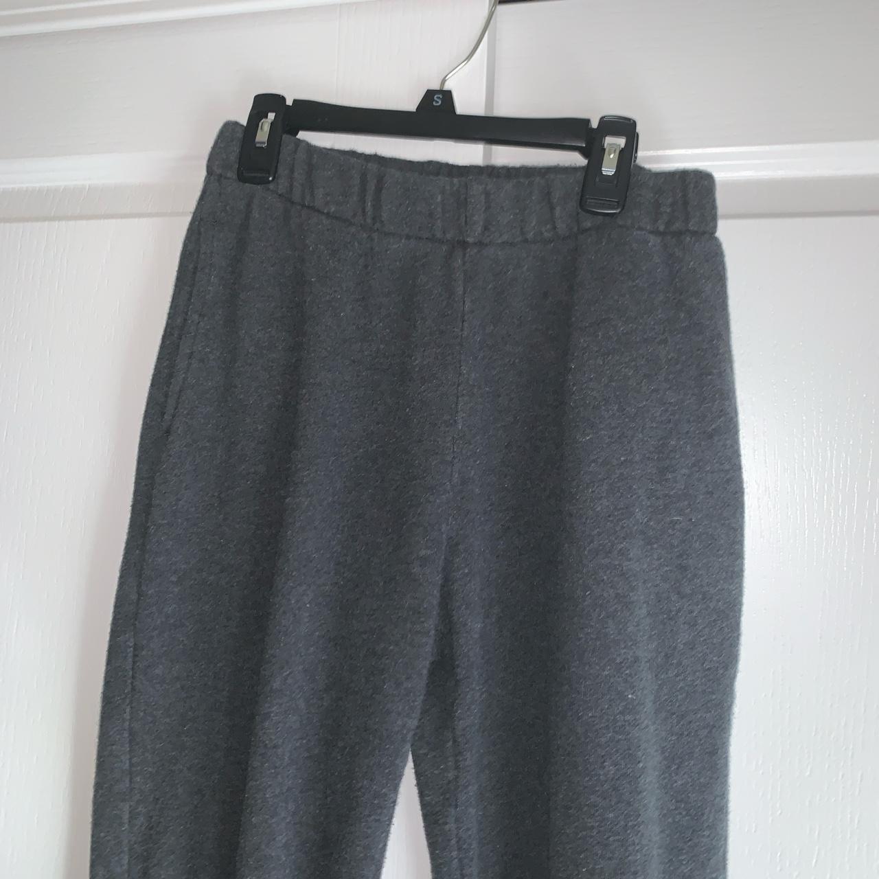 grey brandy rosa sweatpants, used but in good... - Depop