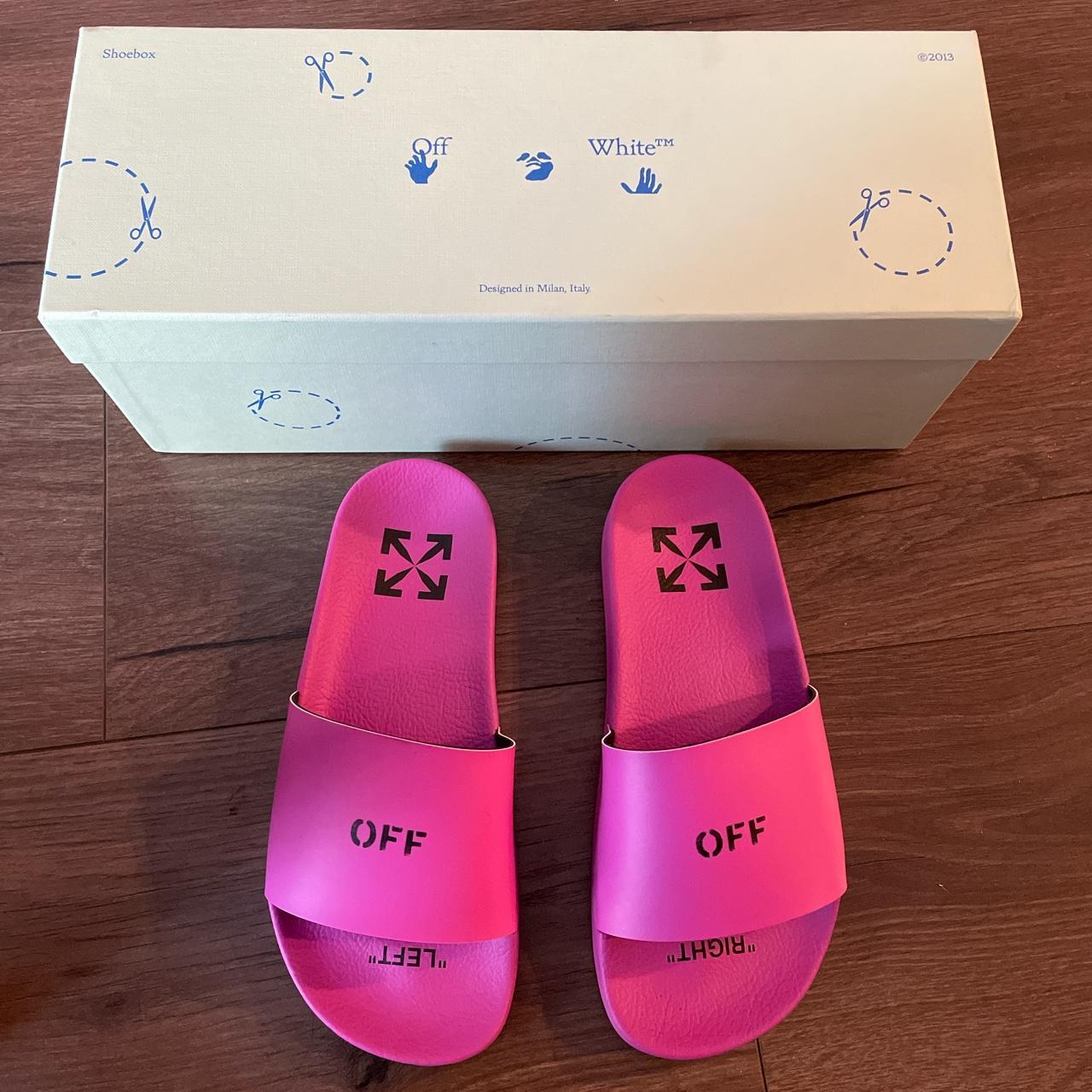 Off-White Women's Pink Slides