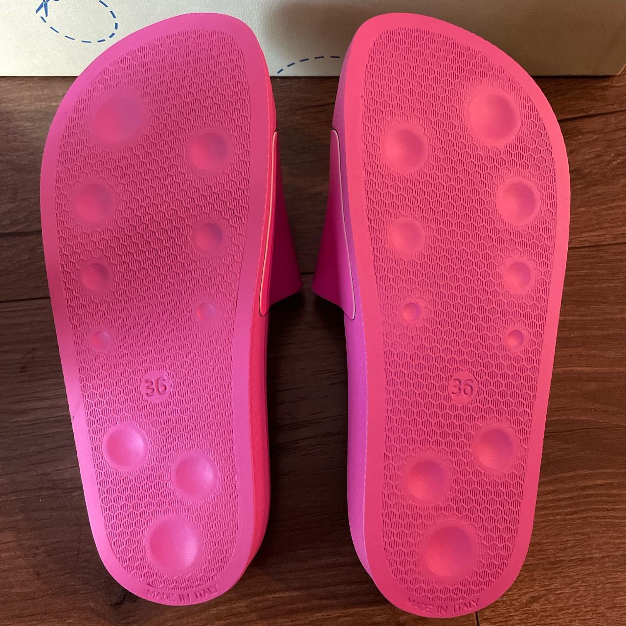 Off-White Women's Pink Slides (3)