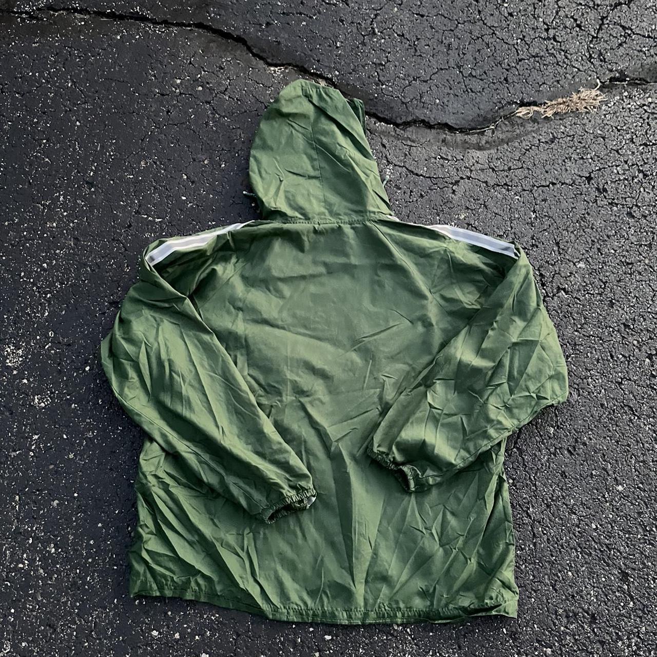 Old Navy Nylon windbreaker jacket size medium in... Depop