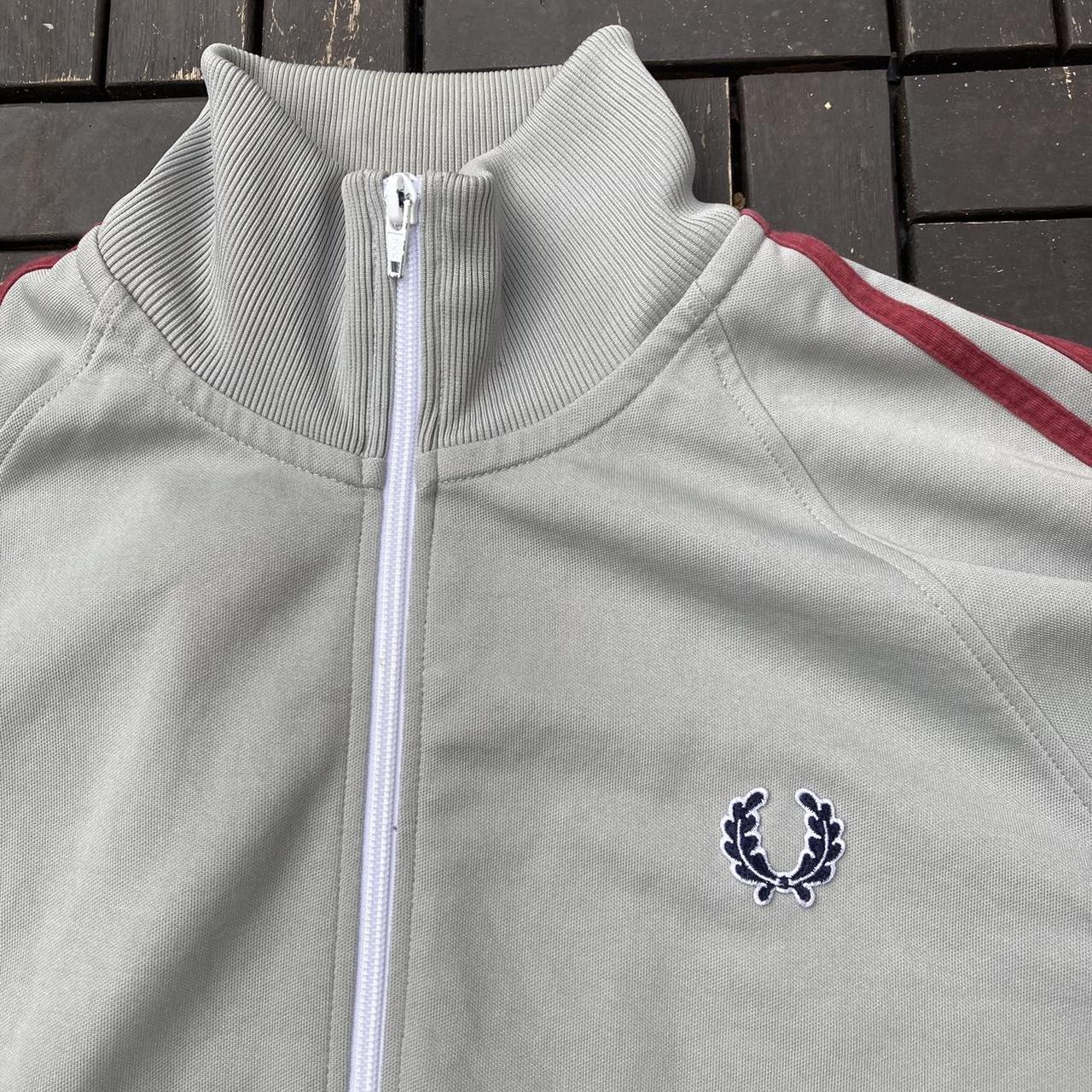 Vintage Fred Perry Tracksuit Top Size M/L Good... - Depop