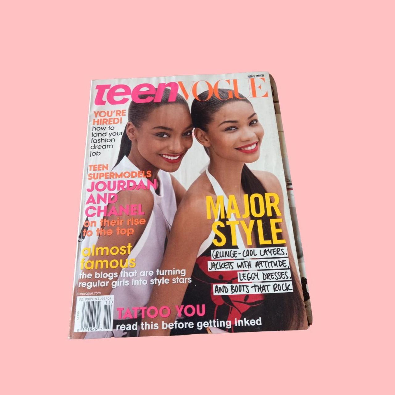 Teen Vogue magazine, November 2009, featuring teen - Depop