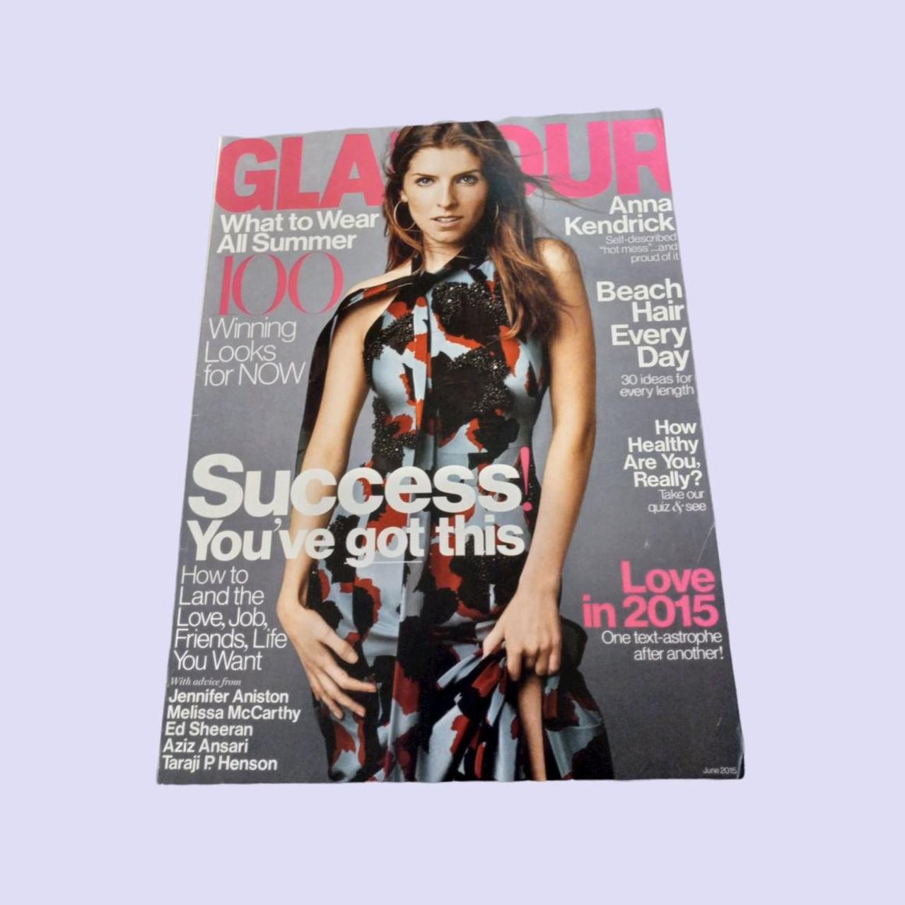 Glamour magazine June 2015, featuring Anna Kendrick.... Depop