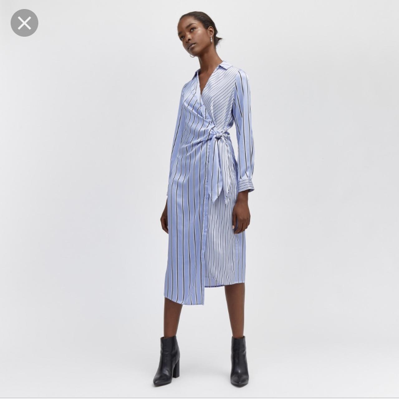 Warehouse stripe hot sale dress