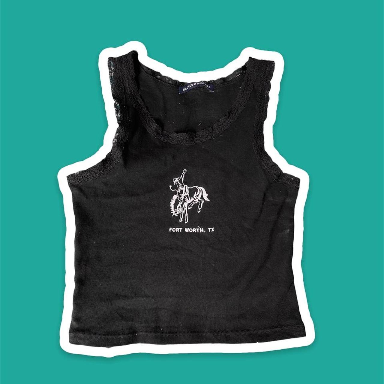 SUPER CUTE BRANDY MELVILLE FORT WORTH TX EMBROIDERED... Depop