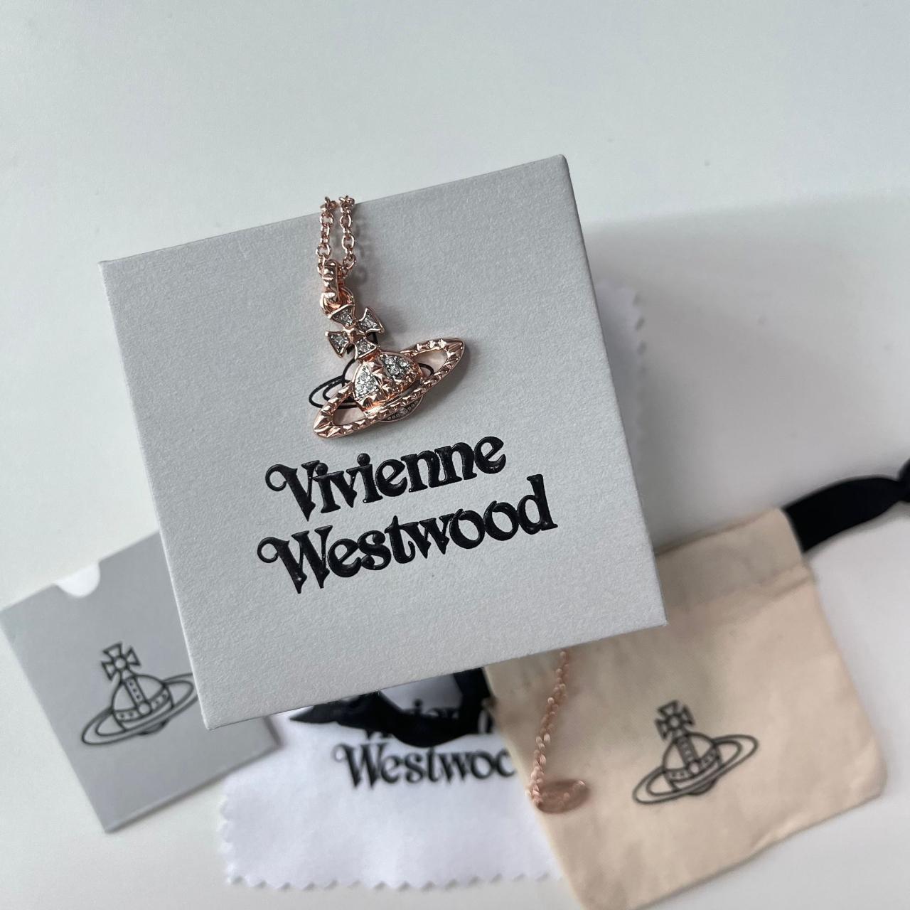 Vivienne Westwood rose gold classic planet... - Depop