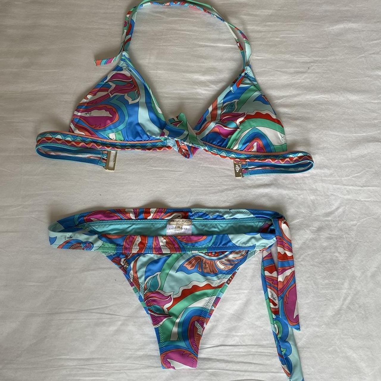 Really beautiful Emilio Pucci bikini Very good... - Depop