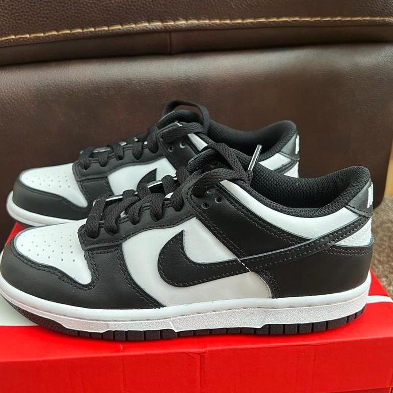 Nike Panda Dunk Low Size UK 3.5 available, brand... - Depop