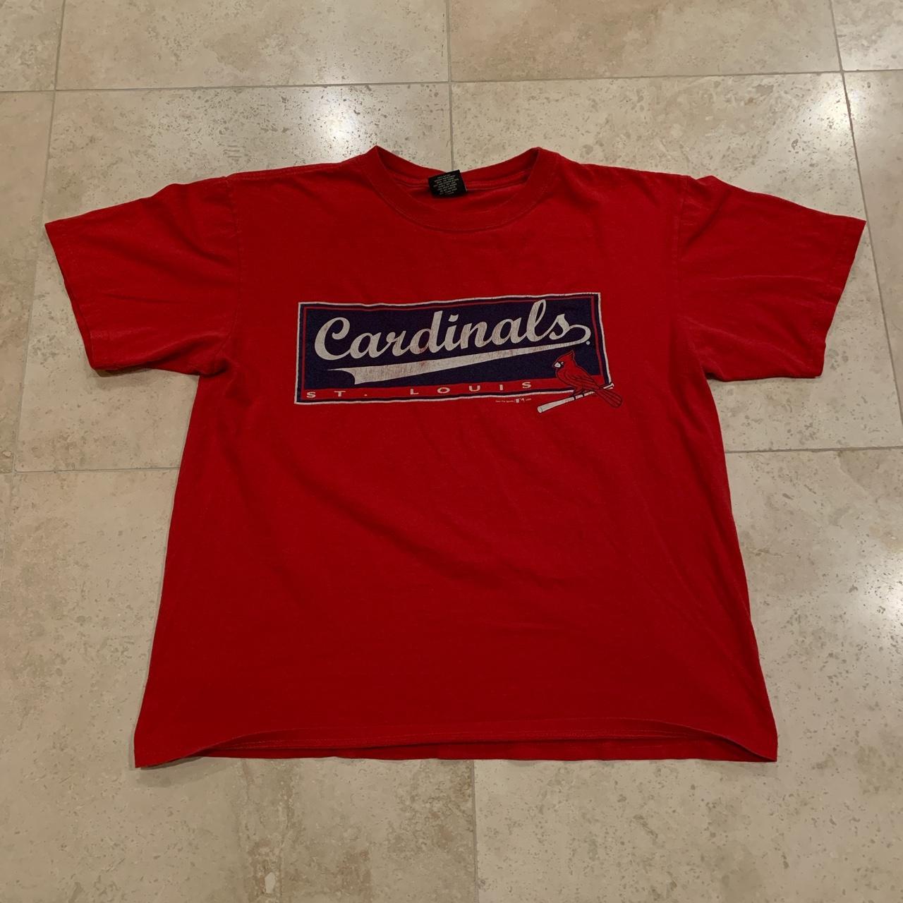 Vintage St Louis Cardinals Shirt size Large 2004 - Depop