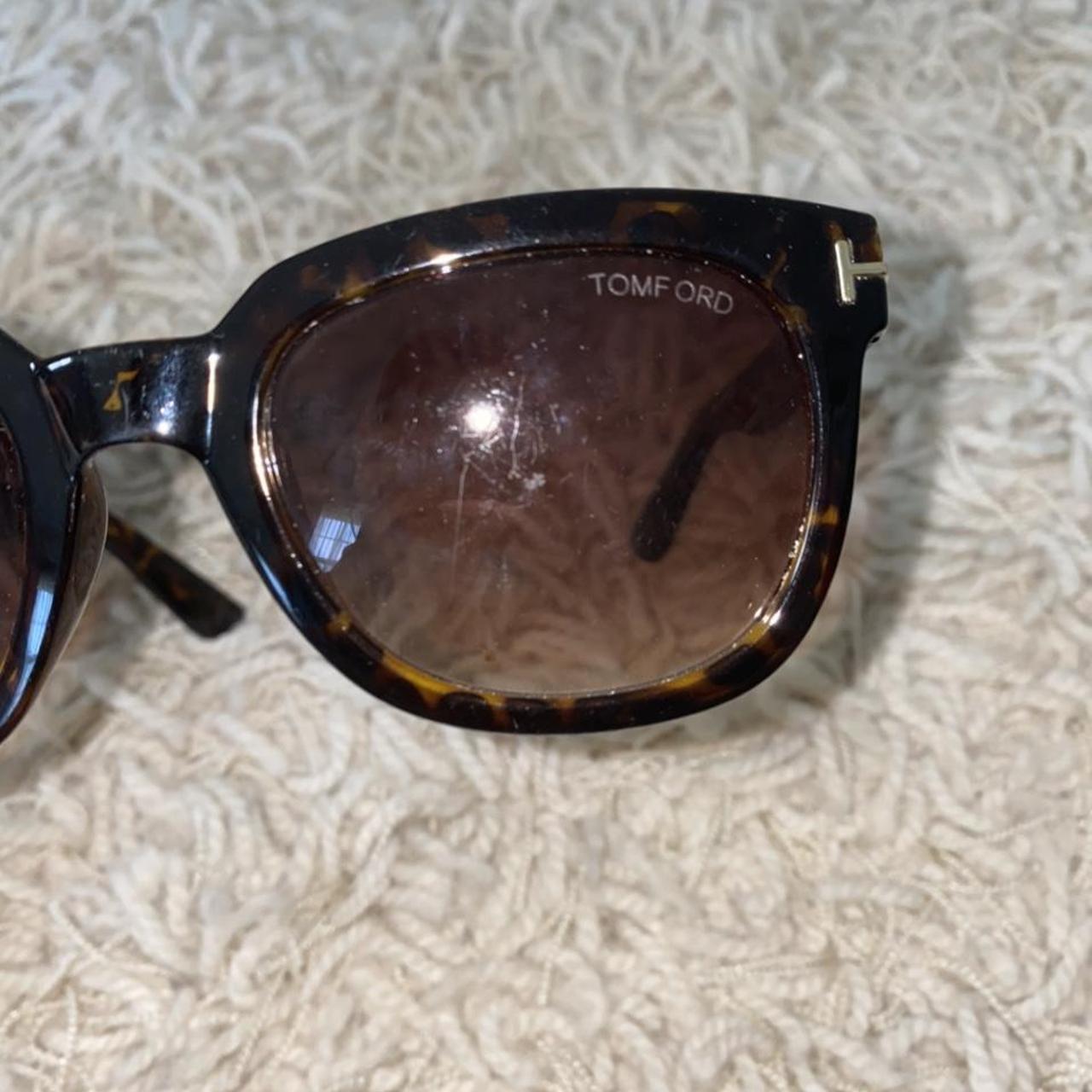 TOM FORD Women's Brown and Gold Sunglasses (2)