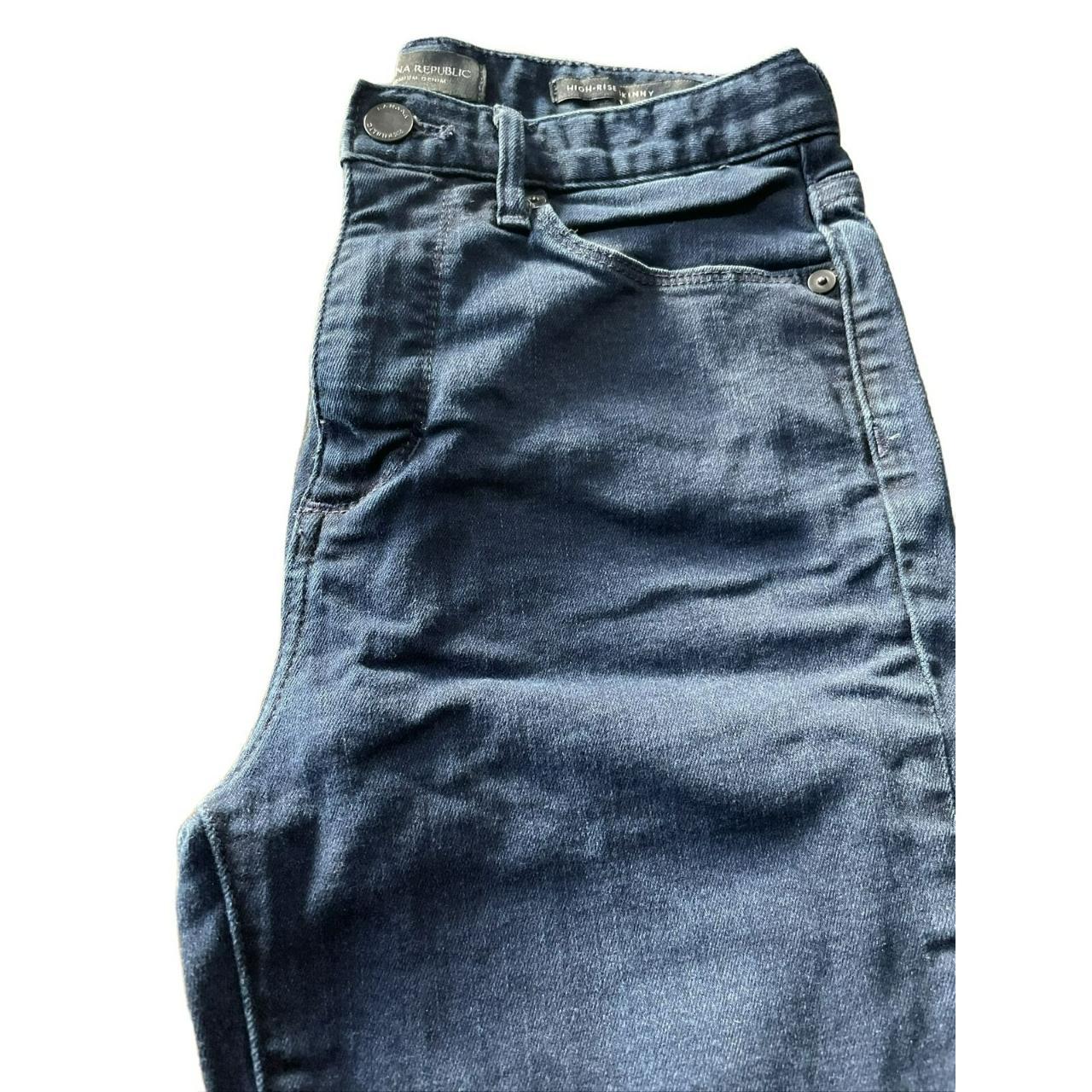 Banana Republic Premium Denim Jeans High Rise Size... - Depop