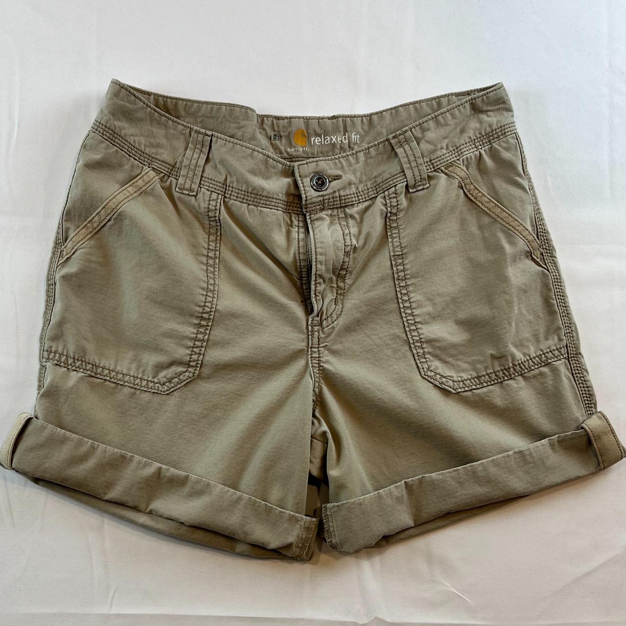 Carhartt Relaxed Fit Short Carhartt Women's Utility... - Depop