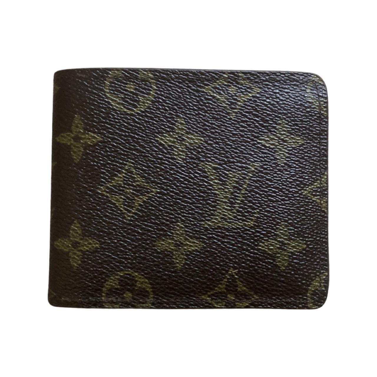 Louis Vuitton Monogram Compact Pallas Wallet with - Depop