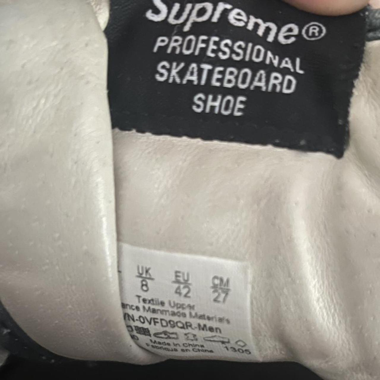 Supreme x Cdg x Vans 2013 Half Cab 6/10 still lots... - Depop