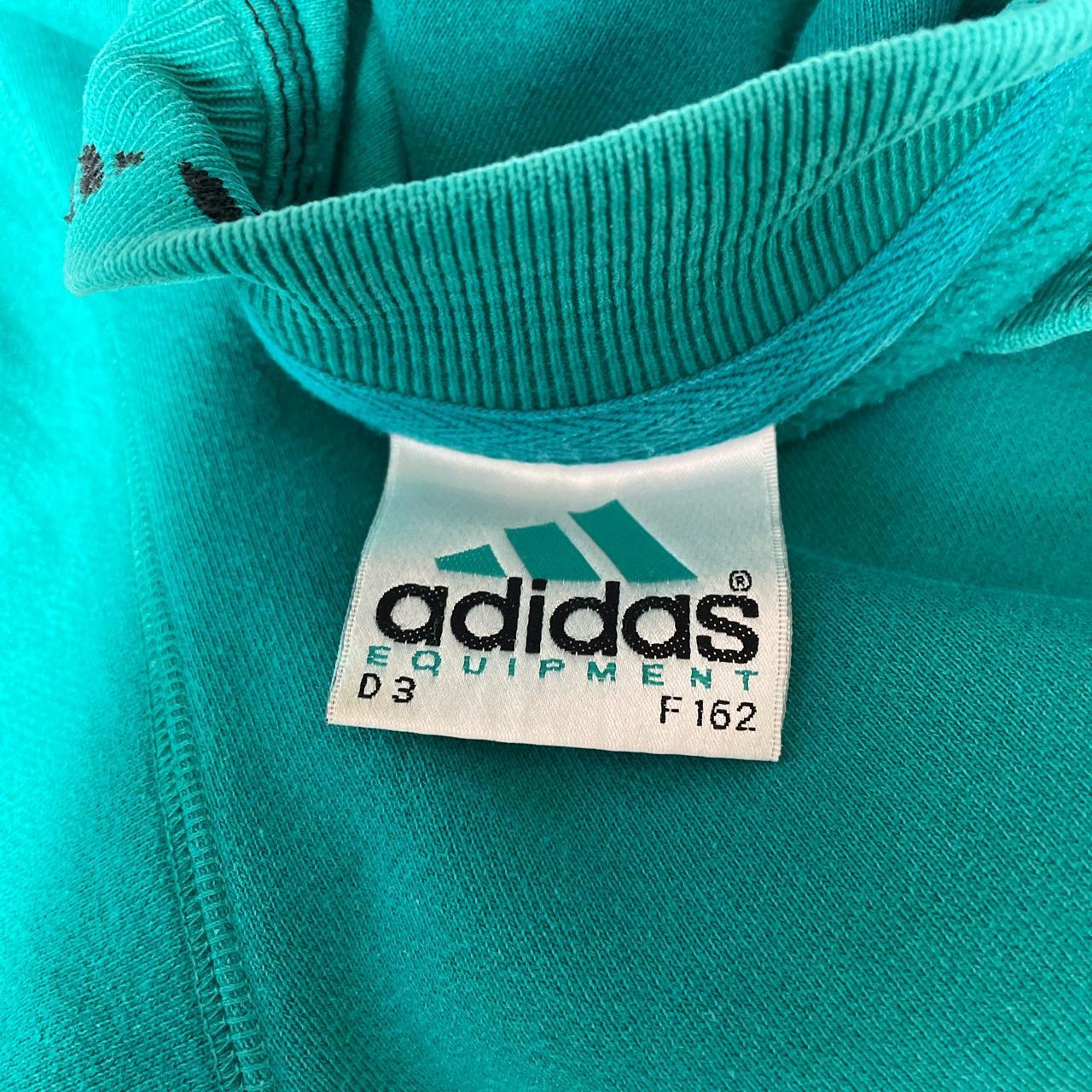 Adidas equipment sweatshirt in turquoise. Very good... - Depop