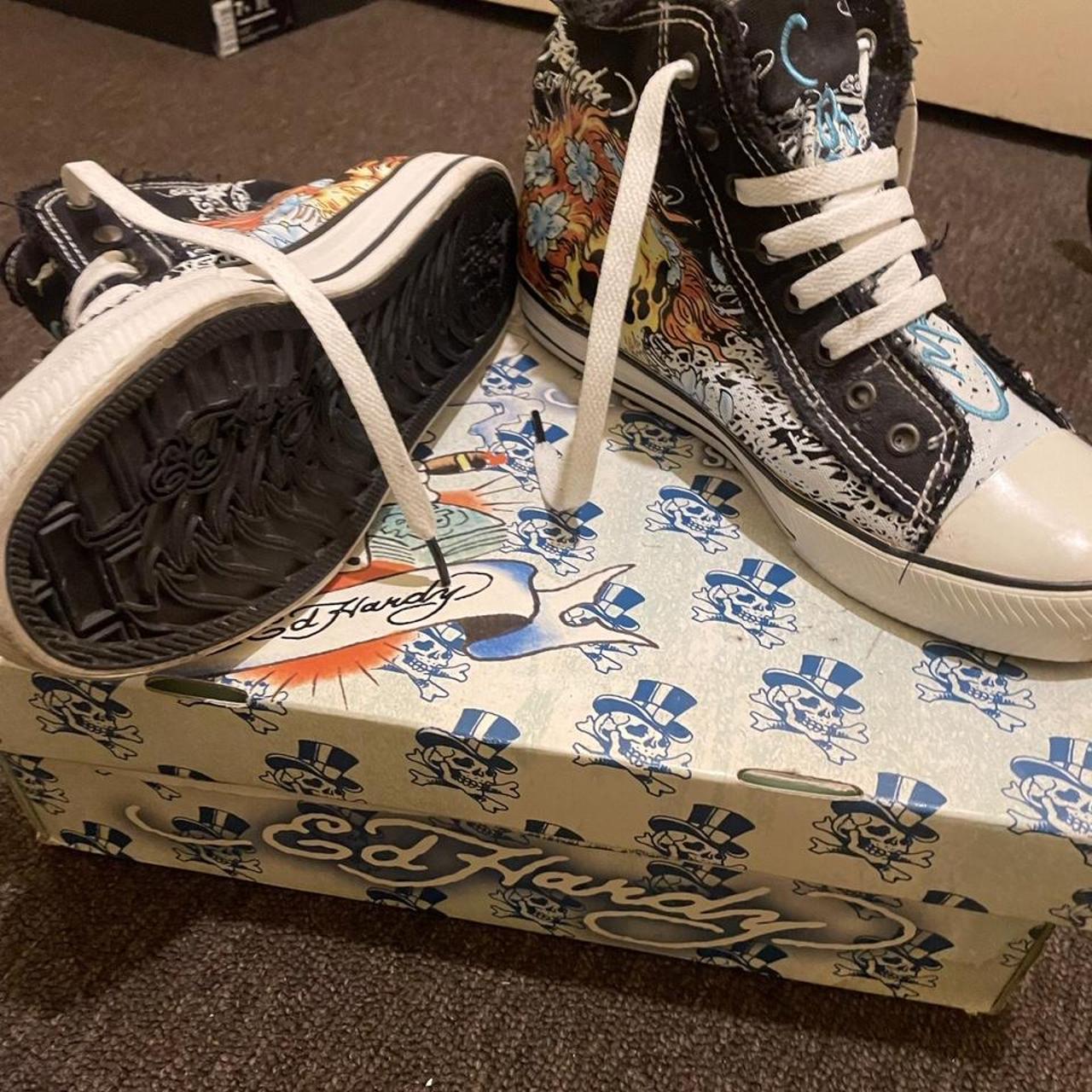 Exclusive Ed Hardy Shoes Depop