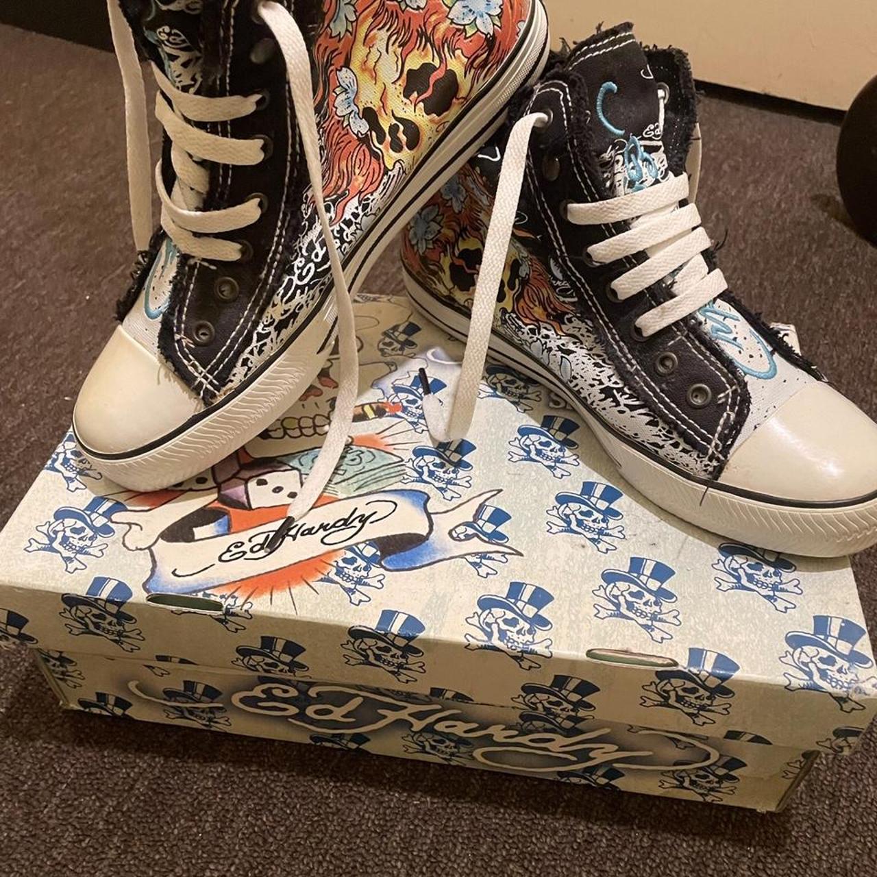 ed hardy tennis shoes