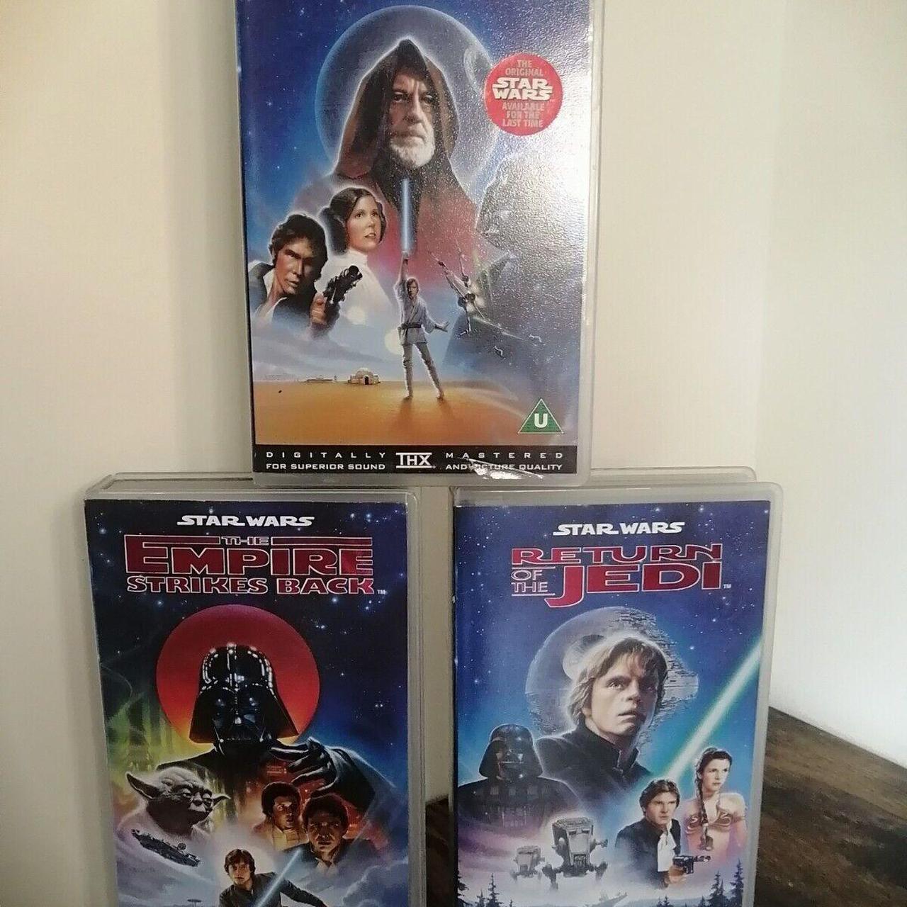 Star Wars Trilogy 1995 VHS Return Of The Jedi The... - Depop