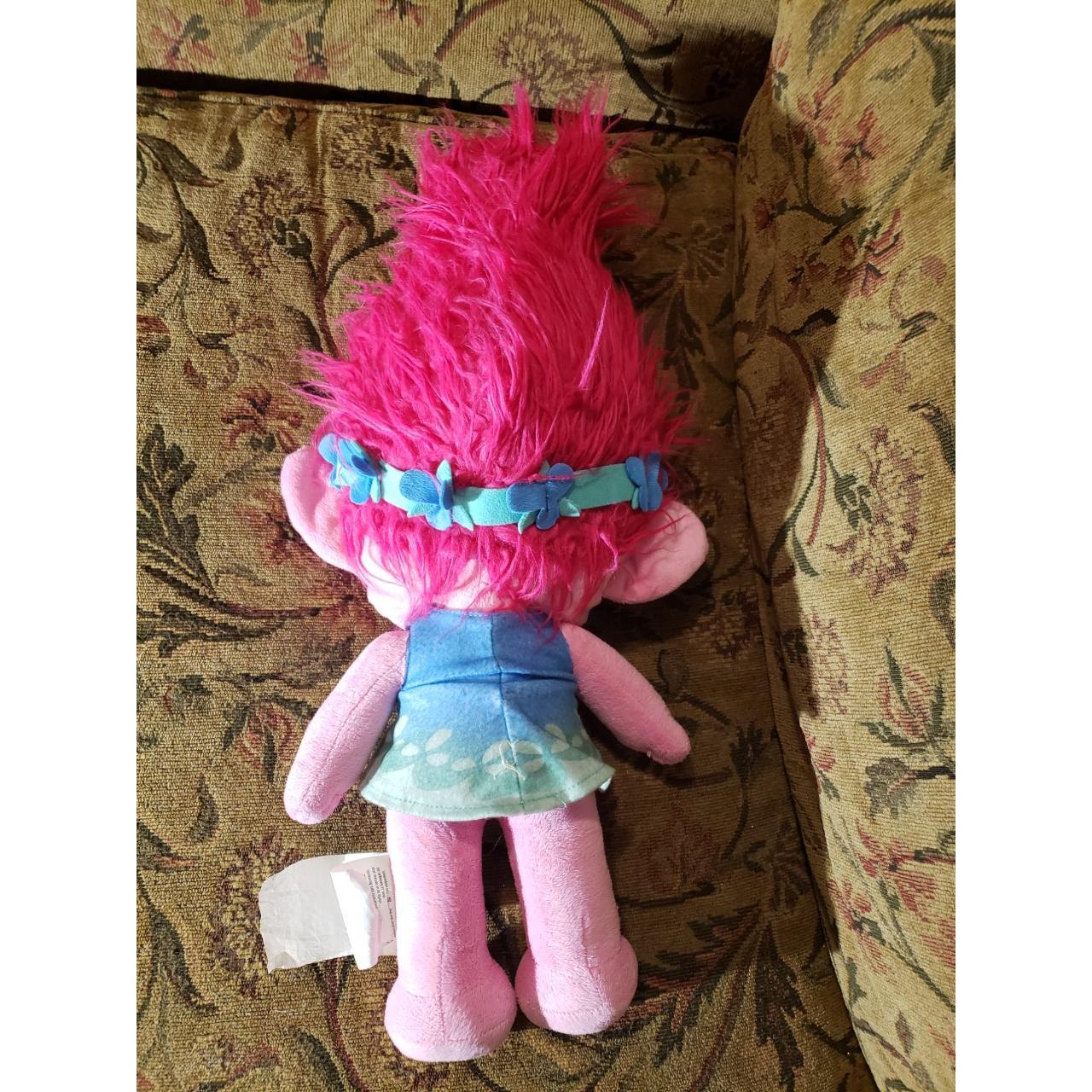 Dreamworks Trolls Plushie 47Y Condition: Pre-Owned... - Depop