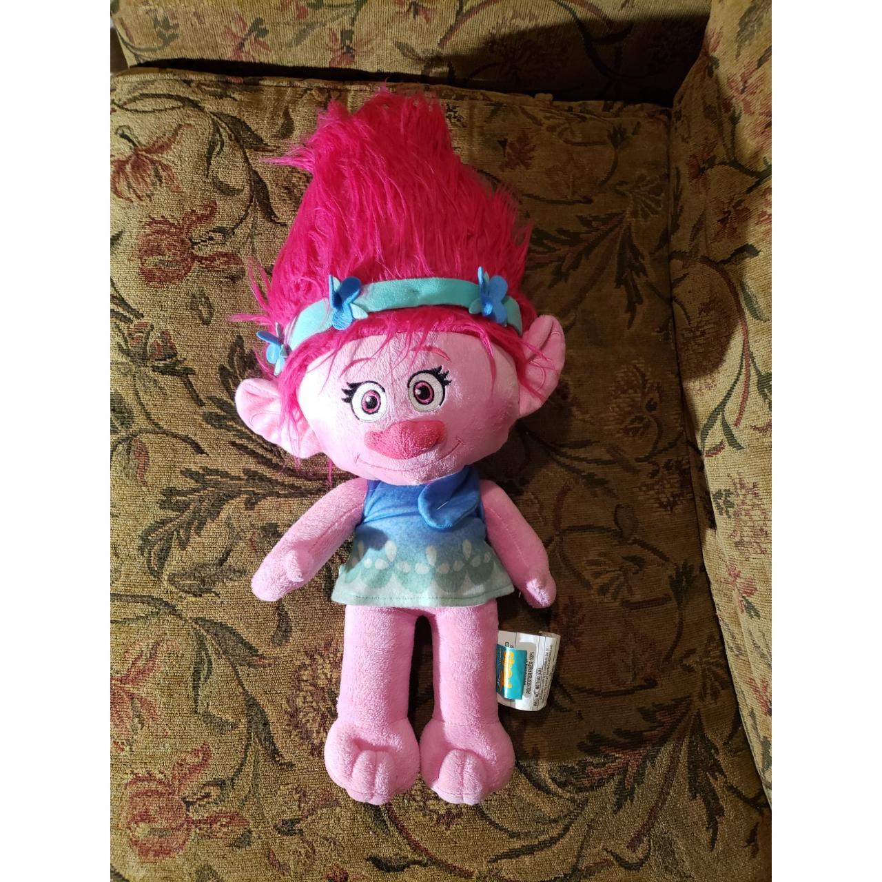 Dreamworks Trolls Plushie 47y Condition: Pre-owned - Depop