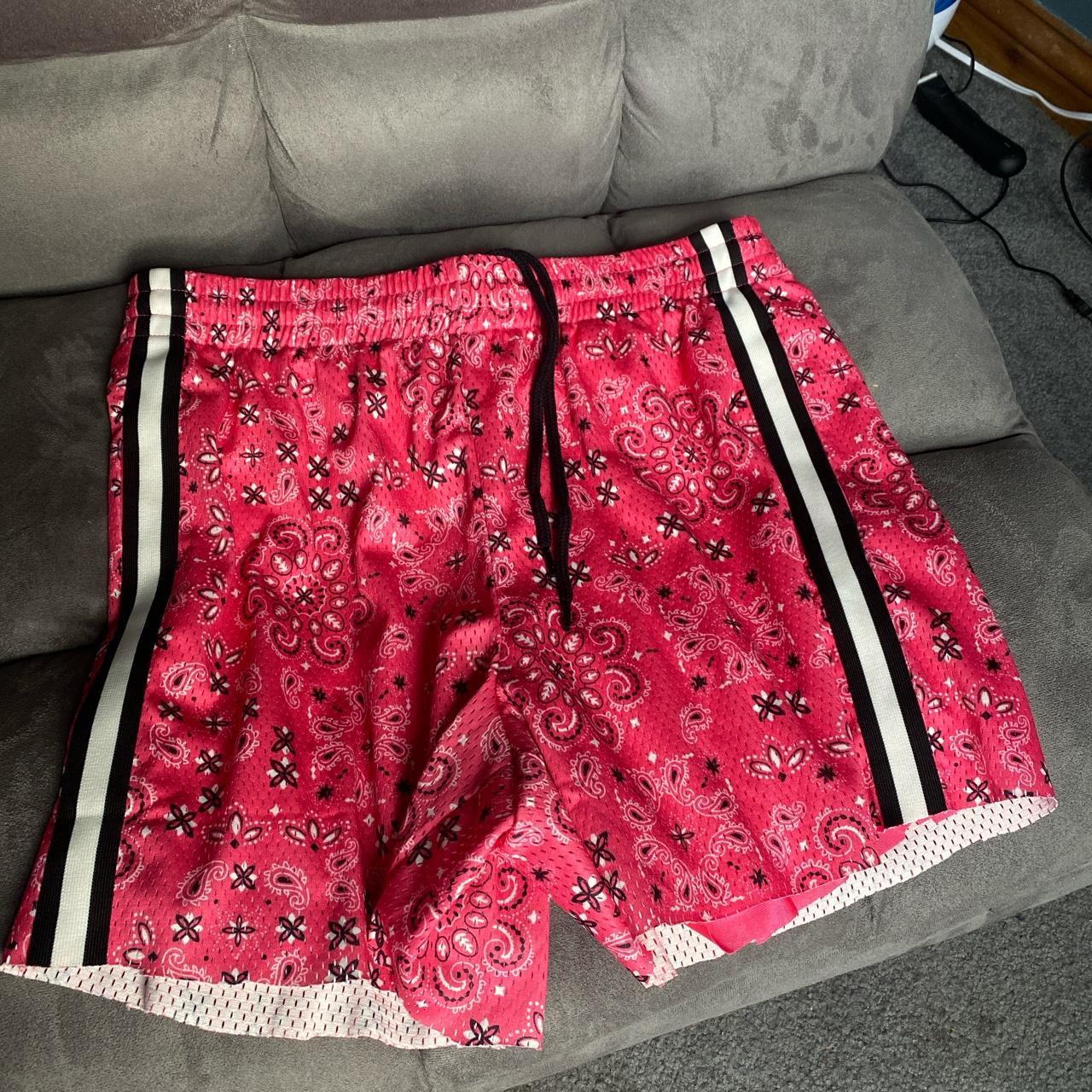 Teddy Fresh Pink Jersey Shorts Size Is L And Shorts Depop 