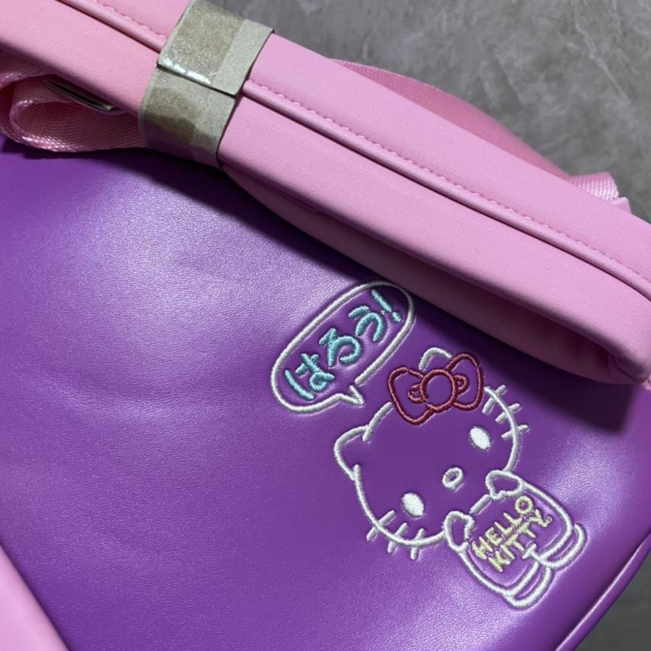 Hello Kitty Loungefly Satchel Purse. Purple. Rare! - Depop