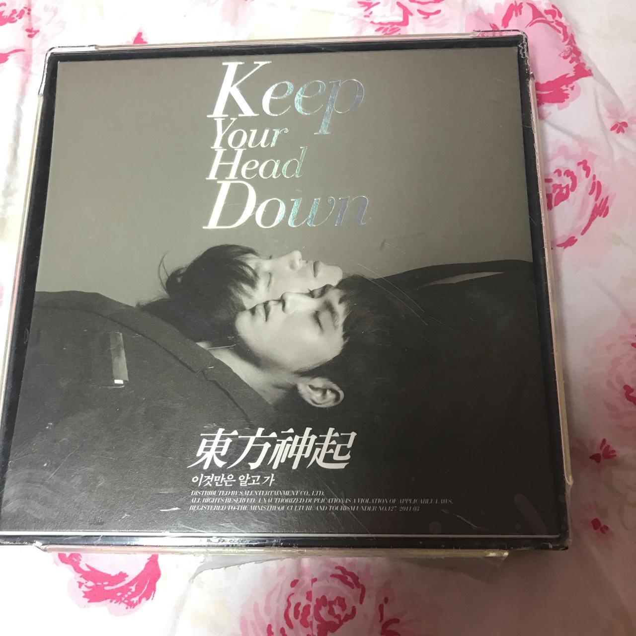 Dbsk Tvxq Keep Your Head Down Album Comes With The Depop